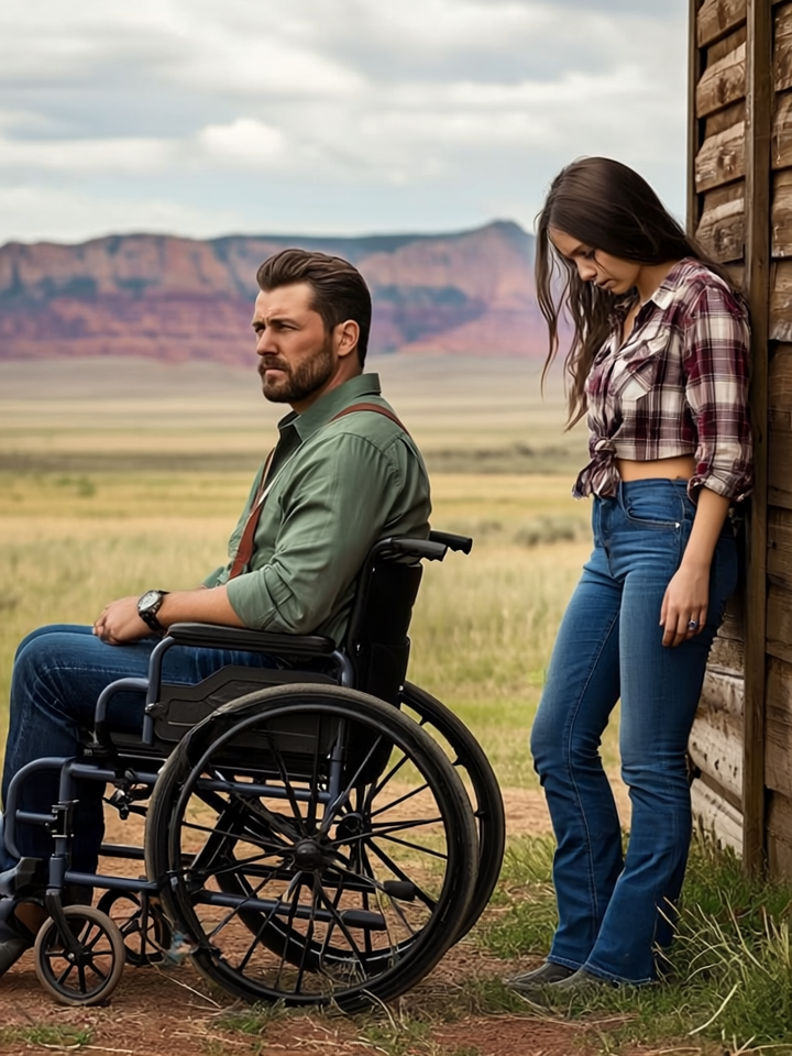 Emotional outdoor scene