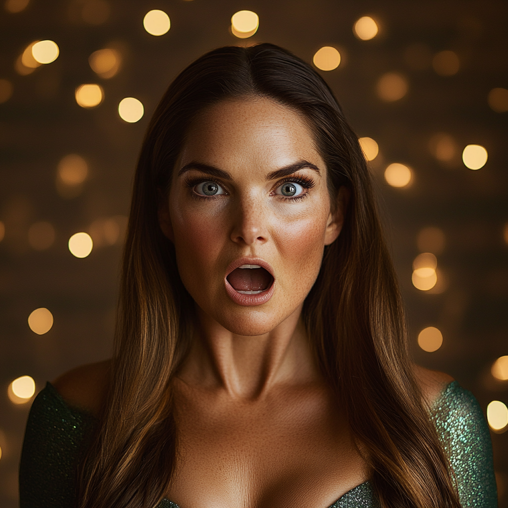 A shocked woman | Source: Midjourney