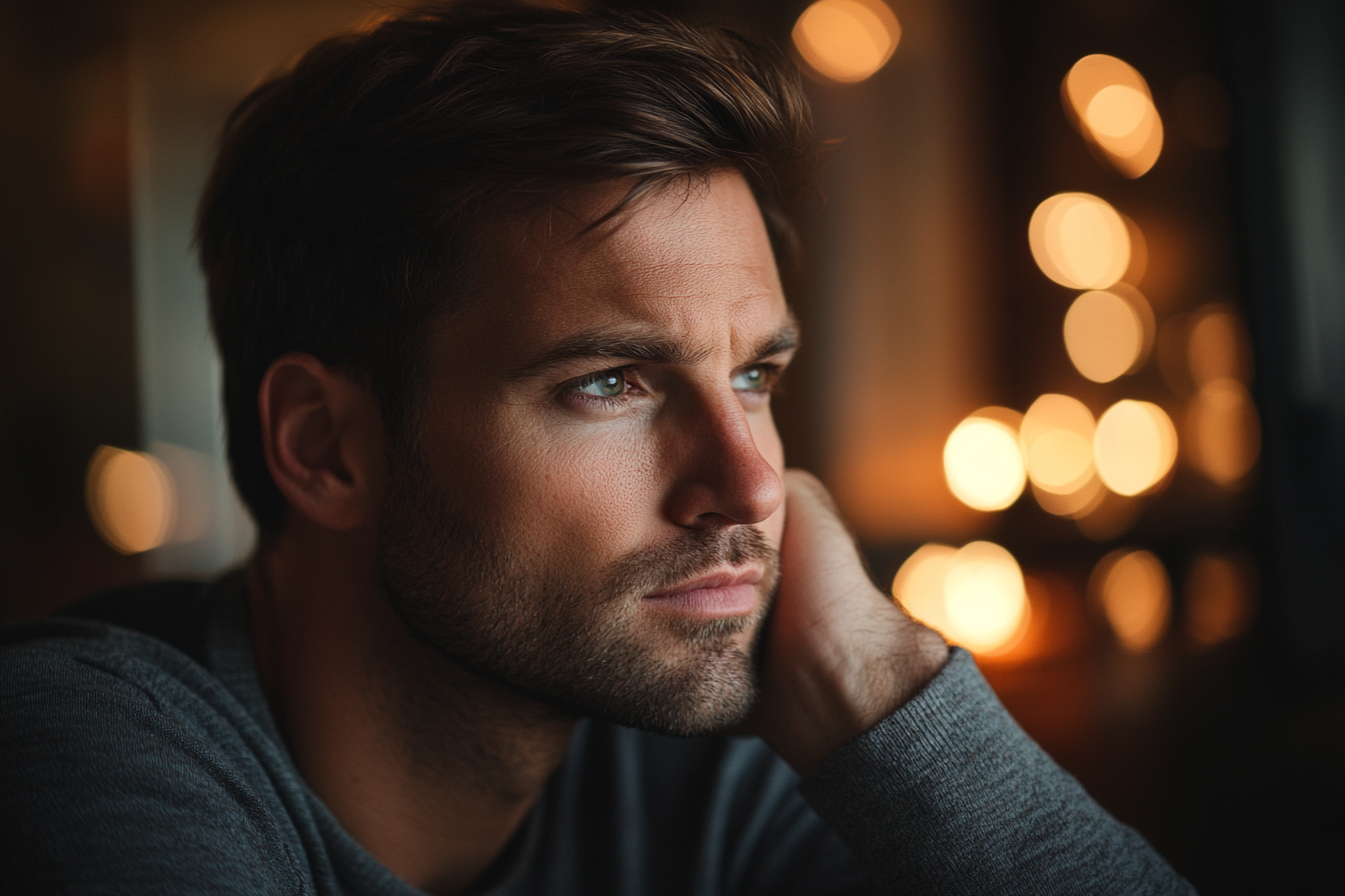 A thoughtful man | Source: Midjourney